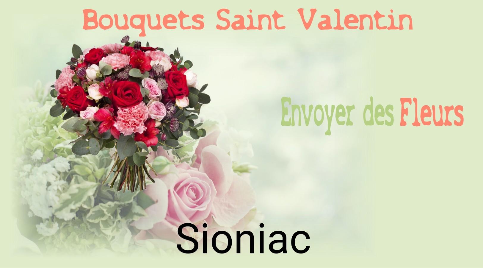 Roses de Saint-Valentin livrées à Sioniac